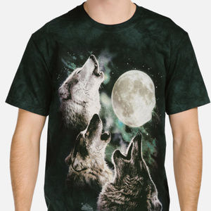NWOT Men's Graphic T-shirt Three Wolf Moon